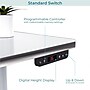 VersaDesk PowerLift Split-Level 72"W Electric Rectangular Adjustable Standing Desk, Black/White (PL2SD7230-WB)~#|#~03BD3BEF-711E-460A-91E847EF2B57D08A_sc7