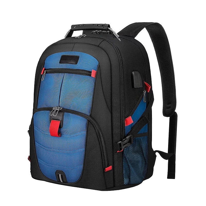 SaharaCase All-in-One Laptop Backpack, Large, Black/Blue (LT00087) image 1