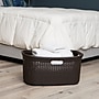 Mind Reader 10.57-Gallon Laundry Basket with Handles, Plastic, Brown, 2/Set (40LBASK2PK-BRN)~#|#~03C0E1F2-C32A-4A7D-9C158ABC61AD74A3_sc7