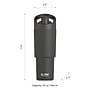 ASOBU Cosmic Stainless Steel Double Wall Insulated Water Bottle, 32 oz., Black, (ADNABF77BK)~#|#~03C7DA7D-91D7-468D-99953A62C6520600_sc7