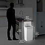 iTouchless Plastic Sensor Trash Can, 13.2 Gallon, White (SP13WW)~#|#~03C8D8A0-F5B2-4B09-A856CDE532EE24DD_sc7