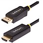 StarTech 10' Active DisplayPort to HDMI Adapter Cable, Male to Male, Black (10F-DP-HDMI-4K60-HDR)~#|#~03CAC27C-342B-46B2-96A3DB75137C16BB_sc7