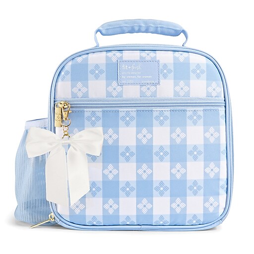 Fit & Fresh Townsend Charmed Kids Insulated Lunch Bag, Cornflower Blue Picnic, 249 oz. (4510SX3969)