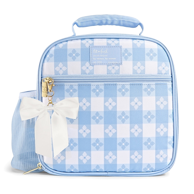 Fit & Fresh Townsend Charmed Kids Insulated Lunch Bag, Cornflower Blue Picnic, 249 oz. (4510SX3969) image 1