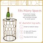 Adore Decor Harper Side Table, Gold (FUST10018A)~#|#~03D1BCA1-1138-4471-81E37181D1679E2D_sc7