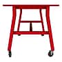 Learniture Ideate Series Rectangular Activity Table, 72" x 36", Laminate, North Sea/Red (LNT-NOR3005-RD-PK-SO)~#|#~03D20A87-1579-49D9-BB68A685869EC72A_sc7