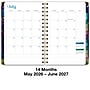 2026-2027 Excello Brands 8" x 5.5" Academic Weekly & Monthly Planner, Paperboard Cover, Black Tree Seasons (FSHN-AY26-58-32)~#|#~03D6662C-833C-41D5-94F31C184D3E00F7_sc7