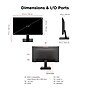 ViewSonic 24" FHD 120Hz LED Monitor, Black (VA2448-MH)~#|#~03D719E7-1B14-4BFE-9D70309CE028ACFF_sc7
