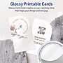 Avery Rectangle Single Rounded Corner Business Cards, Glossy White, 200/Pack (19479399081)~#|#~03D9AD59-3E01-4F90-BF3B04F170B7BF42_sc7