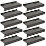Azar Displays Deluxe Acrylic Shoe Shelf for Slatwall, 10"W x 1.25"H x 4"D, Smoke Grey, 10-Pack (556002-SMK-10PK)~#|#~03DE0177-527B-42D5-AE0929836C2272E5_sc7