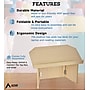 AdirOffice 19" Tabletop Lectern, Medium Oak (661-05-MEO-PKG)~#|#~03DF3180-1C32-429C-813500E12EF54C82_sc7