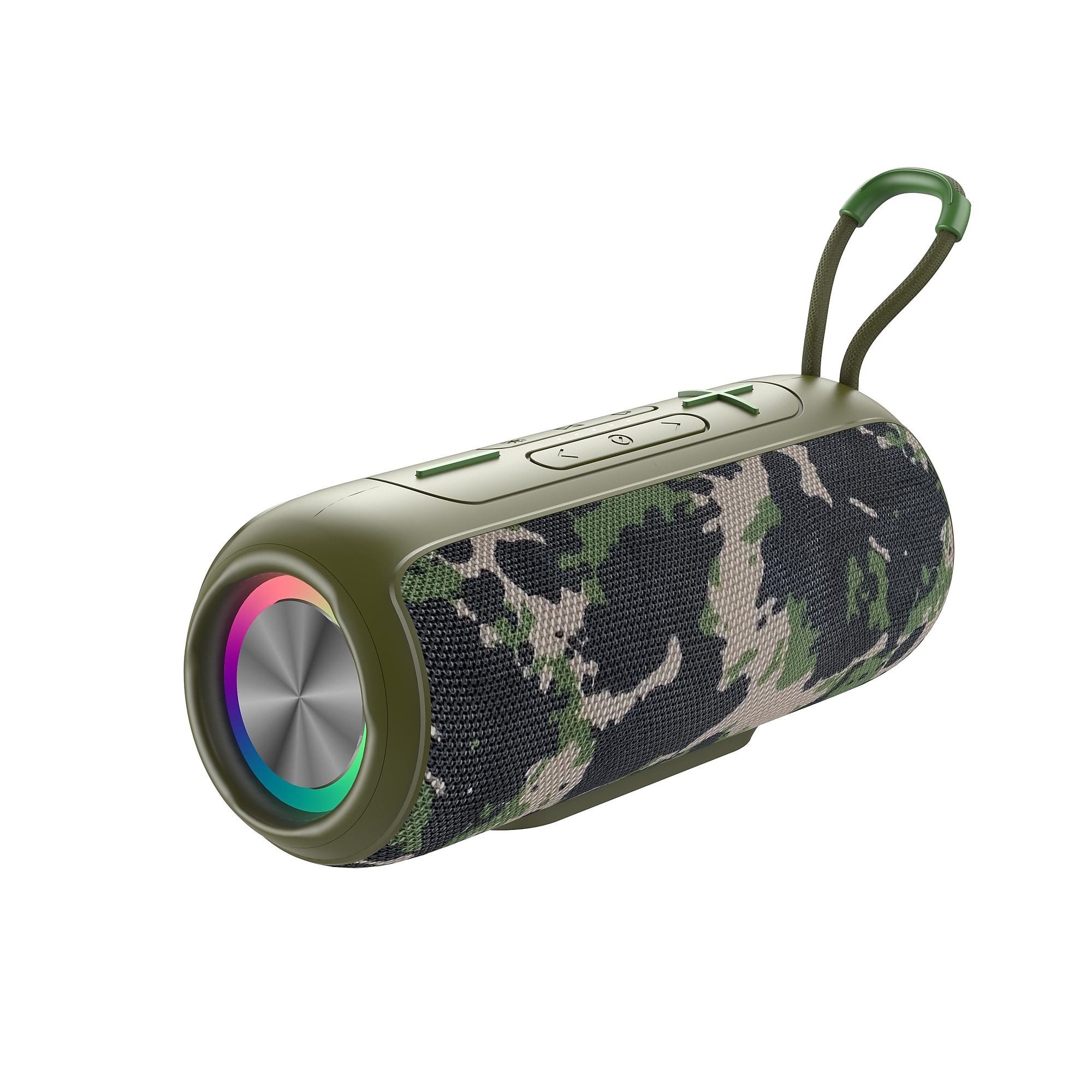 Worryfree Gadgets Party Series Wireless Bluetooth Stereo Speaker, IPX6 Water Resistant, Camo (WP26-CMO) Sansujyuku sansujyuku.com