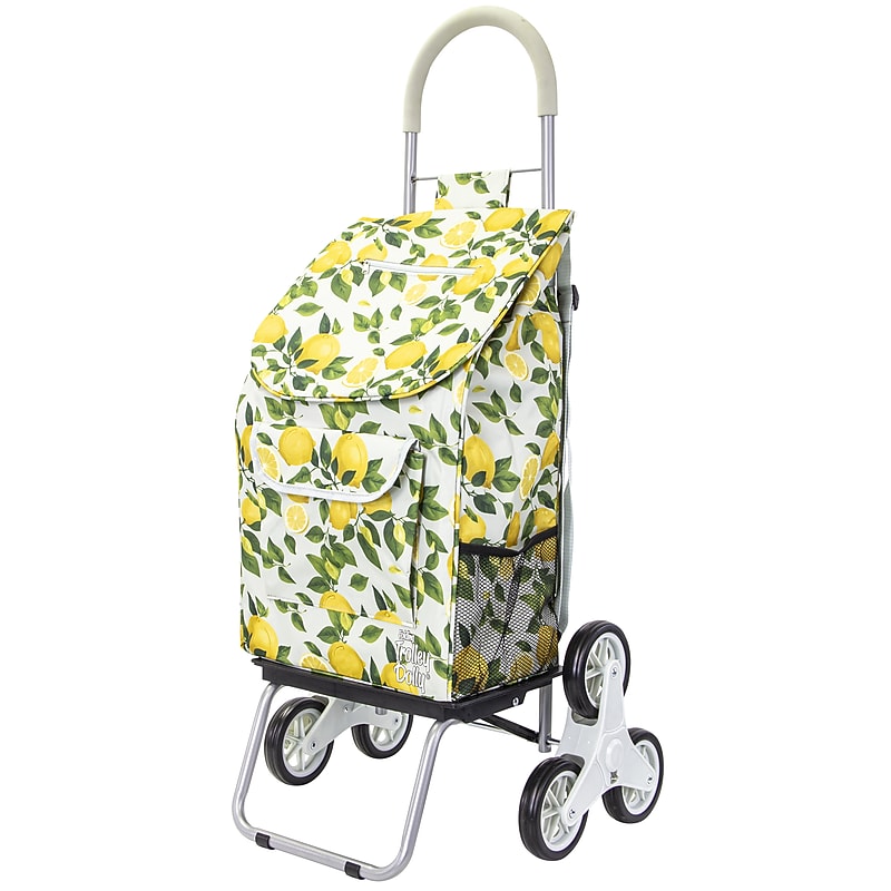 Dbest Stair Climber Trolley Dolly with Backpack Strap, Lemon (01-958) image 1