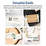 Avery Business Cards, 2" x 3-1/2", Matte Ivory, 400/Box (95320)~#|#~03EB70D9-DE70-44EF-A06A5ED8A63BDB71_sc7