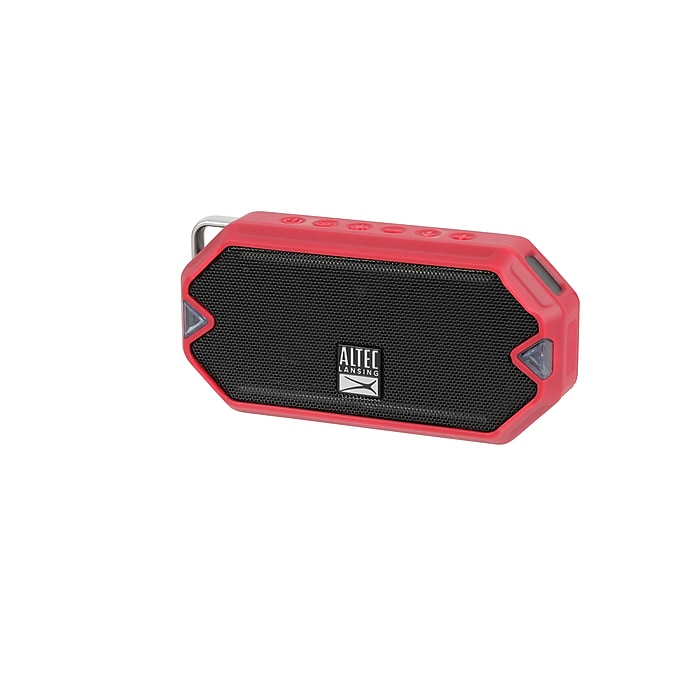 Altec Lansing HydraMini Everything-Proof Bluetooth Speaker, Torch