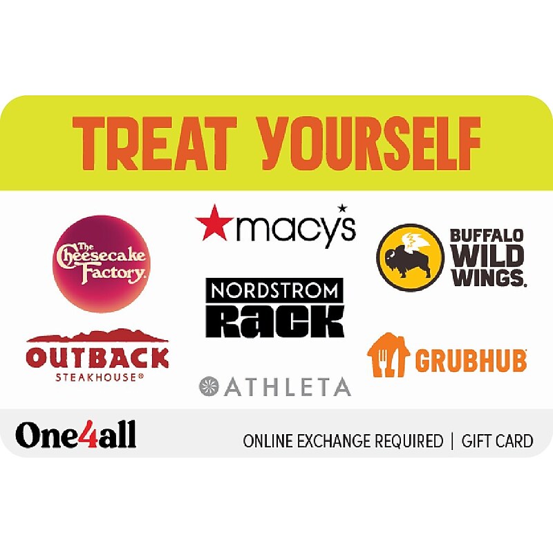 One4all Treat Yourself V2 $200 Gift Card (1024016B20000) image 1