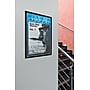 Durable Duraframe Sign Holder, 11" x 17", Wall Mounted, Black Plastic, 2/Pack (4769-01)~#|#~03F17473-FF88-40CE-BAEDBD3589846640_sc7