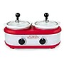 Nostalgia Game Day 1.25-Quart Two-Section Slow Cooker, Red/White (GDDSC125RDSL)~#|#~03F20D1D-A981-423C-847A3DE955EA6C97_sc7