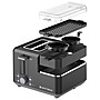 West Bend Breakfast Station 2-Slice Pop-Up Toaster, Black (78500)~#|#~03F8A67F-B070-4242-BF402D51C52F9D12_sc7