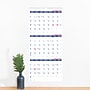 2026-2027 Brownline Classic 12.25" x 27" Three-Month Wall Calendar, White (C171128-27)~#|#~03FFD858-4364-4D30-AAF44D28593904D7_sc7