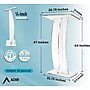 AdirOffice 47" Speaker Podium Lectern, Clear (661-03-CLR)~#|#~0405173E-051B-46B9-9440E8ED02737B3E_sc7
