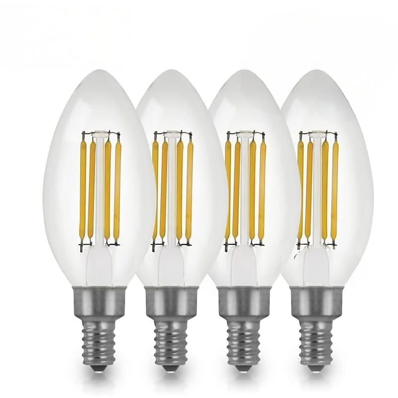 Viribright 4.5 Watts Warm White LED Decorative Bulb, 4/Pack (650192) image 1