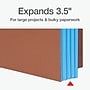 Pendaflex File Pocket, 3 1/2" Expansion, Letter Size, Brown/Blue, 10/Box (1007026)~#|#~04067F0F-F816-49C4-A97AF4B43E2405FA_sc7
