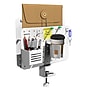 Mount-It! 360° Rotating Pegboard and Document Organizer with Accessories for Desks, White (MI-7301WHT)~#|#~0408BB51-DCCC-441C-8CB63D8FC68144DD_sc7