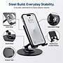 Uncaged Ergonomics Swivel Cell Phone Stand with 360° Rotation and Adjustable Tilt, Foldable Metal Design, Black (SPS-Black)~#|#~040C0612-1D7F-41A6-8248B0DCC85C4792_sc7