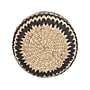 Household Essentials Flame Stitch Cattail/Paper Storage Baskets, Black/Light Beige, 2/Set (ML-6707)~#|#~040EBD7E-5013-4C13-8D8D9956806E9875_sc7