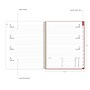 2026 Blue Sky Bespoke Letterpress Pomegranate Blush 8.5" x 11" Calendar Year Weekly & Monthly Planner, Plastic Cover (155586)~#|#~040F2E62-27F0-454F-B58DD7979C41FFCB_sc7