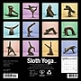 2027 Willow Creek Sloth Yoga 7" x 7" Monthly Wall Calendar, Assorted Colors (64214)~#|#~040FC91D-1784-45AE-9A03487CB25D3F7B_sc7