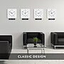 Marathon Large 12" Analog Clock, White (CL030057WH-WH1)~#|#~04146C00-00FC-4893-BEA9B621CC9C426F_sc7