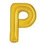 Party City (Air-Filled) 16" "P" Foil Balloon, Gold, 2/Pack (AM60050229-19)~#|#~0418A765-1922-4A57-86F1D776F9868EDF_sc7
