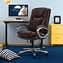 Serta Executive Ergonomic Faux Leather Executive Big & Tall Chair, 350 lb. Capacity, Roasted Chestnut (43502OSS)~#|#~0418F77D-B069-45CE-AE30907518B87FD3_sc7