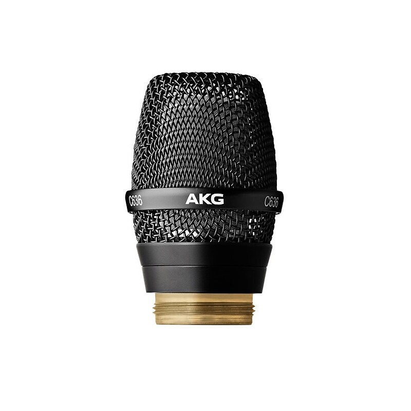 AKG C636 WL1 Wireless Condenser Microphone Head, Black (3439X00030) image 1