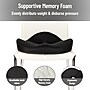Mind Reader Donut Pillow with Air-Cloud Technology, Black (TAILST-BLK)~#|#~041D72BF-DF91-4F11-84FC5558E721DA59_sc7