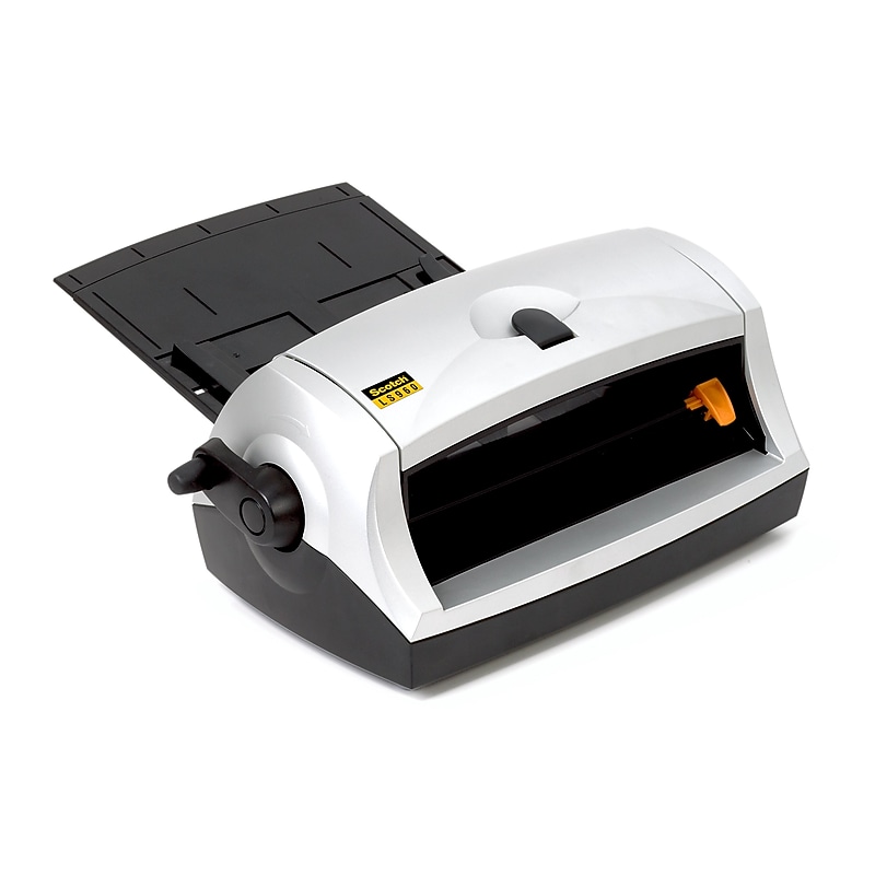 Scotch Heat-Free Cold Laminator, 8.5" Width, White and Black (LS960) image 1