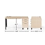 Union & Scale™ Essentials 60"W Single Pedestal Desk, Natural (UN60419)~#|#~0422B0B3-9081-4C7A-BFFF6D1F59A4B6A2_sc7