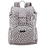 Jessica Simpson Heart Print Laptop Backpack, Medium, Gray (4057SAT)~#|#~042C37F4-942B-4977-99FC8FFE3C8A533C_sc7