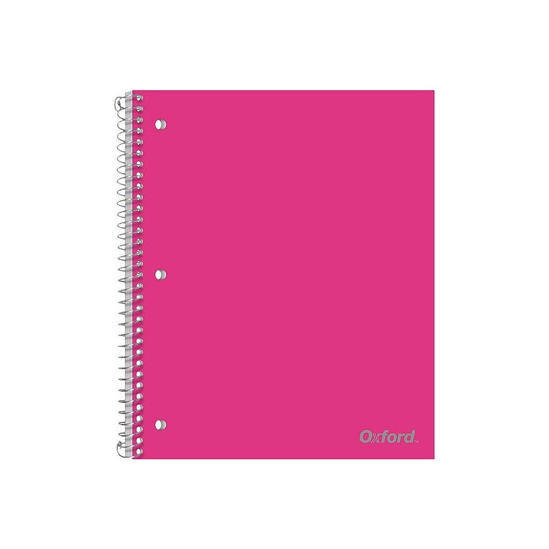 Oxford 1-Subject Notebooks,  8.5" x 11", College Ruled, 100 Sheets, Assorted Colors (10590) image 1