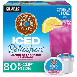 The Original Donut Shop Iced Refreshers Strawberry Acai, Keurig® K
