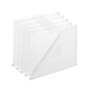 TRU RED Moisture Resistant File Pocket, Letter Size, Clear, 5/Pack (TR36054)~#|#~042F5E13-1687-48E7-A3EEDA93BCA6C810_sc7