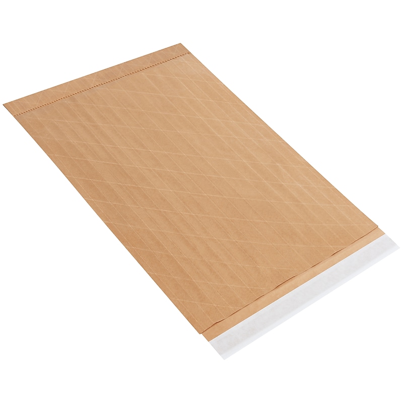 14.5" x 20" Self-Sealing Fiberboard Mailer, #7, Brown, 250/Carton (B890SS) image 1