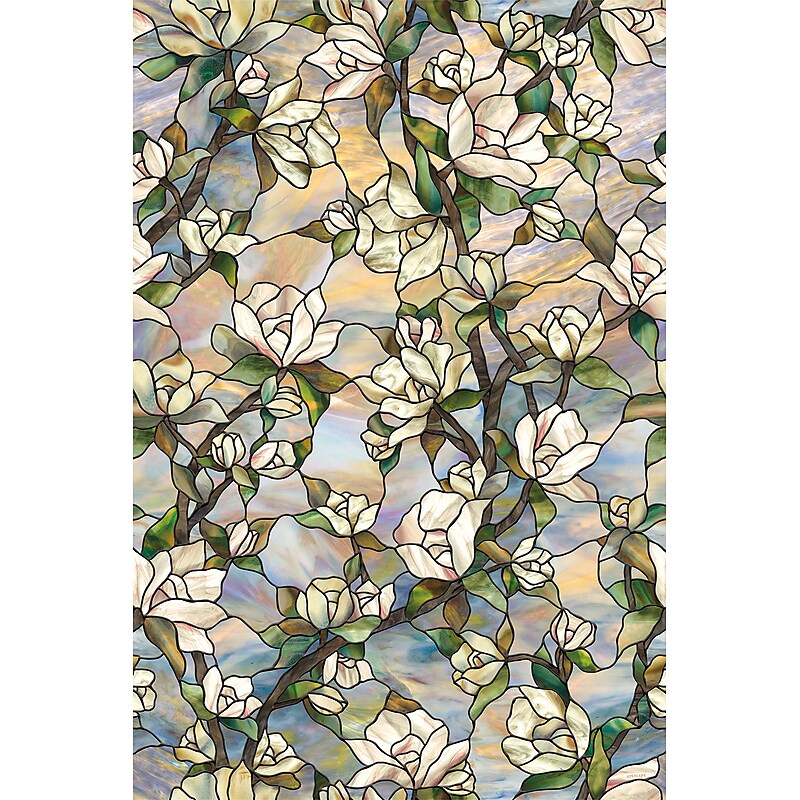 Artscape Star Magnolia Window Film, 24" x 36" (01-0719) image 1