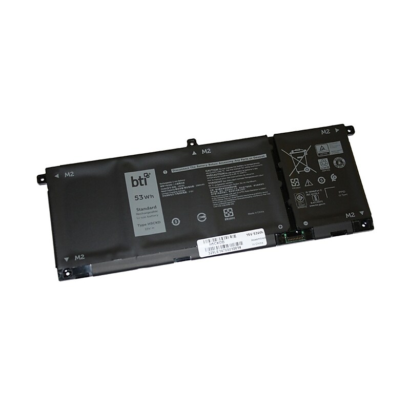 BTI Lithium Ion Laptop Battery for Dell Inspiron/Vostro/Latitude Laptops (H5CKD BTI) image 1