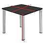 Regency Kee Square Laminate Breakroom Table, 36"D x 36"W, Ash Grey/Chrome (TB3636AGBPCM)~#|#~044365AF-8C9F-442D-B7F164F27D4B3D89_sc7