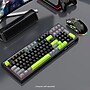 SaharaCase Wired Gaming Keyboard & Mouse Combo, Black/Green (KB31)~#|#~044B75A9-F19A-4D12-BF89CC6090E75E3B_sc7