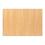 Anji Mountain Deluxe Bamboo Carpet & Hard Floor Chair Mat, 48" x 72", Natural (AMB24014W)~#|#~044D0147-54D7-4510-8BE78150F0CED46A_sc7