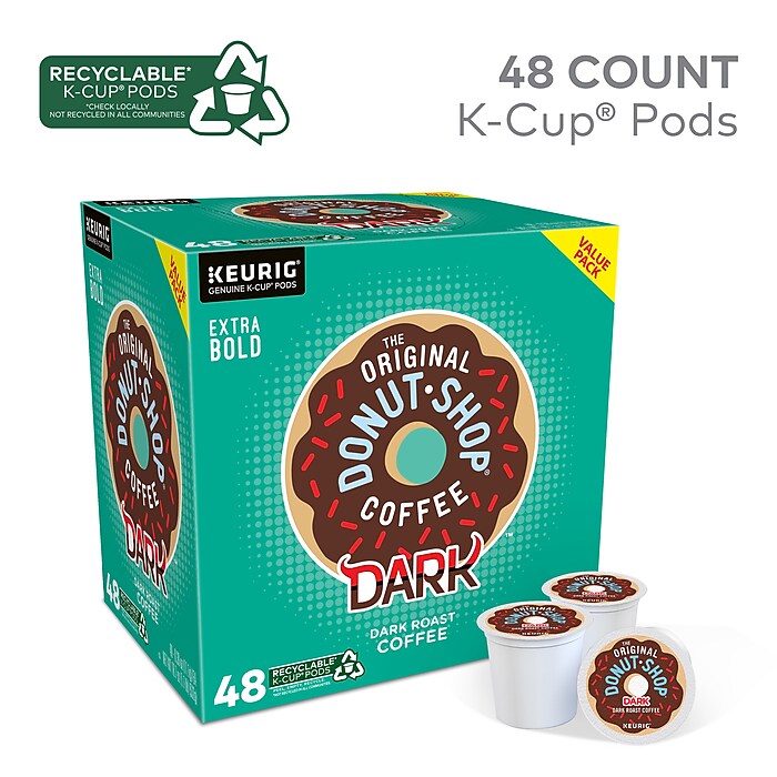 Donut shop dark roast k cups shop